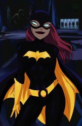 1girls accurate_art_style barbara_gordon batgirl batgirl_(the_new_batman_adventures) batman:_the_animated_series batman_(series) dc dc_comics dcau eye_of_the_beholder female female_only fully_clothed solo spandex spandex_suit the_new_batman_adventures