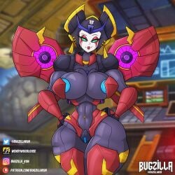 1girls areolae armor armored_female autobot autobot_insignia big_breasts bugzilla curvaceous curvy curvy_figure cybertronian female female_autobots female_only hourglass_figure huge_breasts revealing_armor robot_genitalia slim_waist solo thick_thighs transformers wide_hips windblade