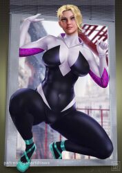 1girls artist_name ass asymmetrical_hair athletic athletic_female big_ass big_breasts blonde_female blonde_hair bottom_heavy breasts bust busty chest cleavage curvaceous curvy curvy_figure digital_media_(artwork) eyebrows eyelashes eyes female female_focus fit fit_female ghost-spider gwen_stacy hair hips hourglass_figure huge_ass huge_breasts human large_ass large_breasts legs light-skinned_female light_skin lips marvel marvel_comics short_hair slim slim_waist solo spider-gwen spider-man:_across_the_spider-verse spider-man:_into_the_spider-verse spider-man_(series) superhero_costume superheroine thick thick_legs thick_lips thick_thighs thighs top_heavy upper_body voluptuous waist watermark wide_hips yanartdraws