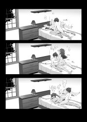 1boy 1girls anthro deltarune doujinshi english_text female human_on_anthro kris_(deltarune) male manga monster monster_girl sex sex_on_bed ss_komu susie_(deltarune) tagme time_lapse undertale_(series)