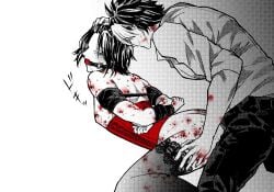 anal anal_sex arms_behind_back ball_gag batcest bite_marks bondage corset dc dc_comics forced_yaoi fucked_from_behind gag gagging gay hair_pull iterativeglue jason_todd jaytim male male/male male_only male_penetrating_male pulling_hair questionable_consent rape red_hood_(dc) red_robin tim_drake yaoi