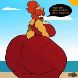 1boy 2d 2d_(artwork) 2d_animation animated anthro ass ass_clap ass_clapping ass_in_dress ass_jiggle ass_shake ass_shaking beach big_ass big_breasts big_butt bouncing_ass bouncing_butt breasts busty_boy butt_clap butt_clapping butt_jiggle butt_shake butt_shaking canid canine clapping_ass clapping_buttocks clapping_cheeks curvy curvy_ass curvy_figure curvy_male dat_ass dilf dress dumptruck_ass fat_ass fat_butt femboy furry gif girly girly_boy huge_ass huge_breasts huge_butt jacky_arts jiggling_ass jiggling_butt large_ass large_butt looking_back loop looping_animation male orange_hair shaking_ass shaking_butt standing thick_ass thick_butt thick_thighs tsuki_(stunna) tsuki_(t3_stunna) twerk twerking voluptuous wide_hips