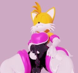 3d animated anthro balls blender blender_cycles bodysuit canid canine condom condom_suit cum eggsaladsandwich elbow_gloves erection femboy fox gloves jerking jerkingoff latex latex_clothing latex_gloves latex_stockings latex_suit male_only masturbation penis pink_background skin_tight sonic_(series) sonic_the_hedgehog_(series) sound sound_effects tagme tails thick_thighs throbbing throbbing_penis video wide_hips