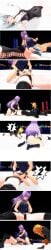 3d 3girls catfight ciel cute facesitting female female_only wrestling wrestling_outfit yuri