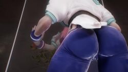 1girls 3d animated ass_focus ass_jiggle ass_shake ass_shaking big_ass blue_pants bouncing_ass clapping_ass clapping_cheeks curvy curvy_female jiggling_ass manon_legrand mr._orange no_sound shaking_ass standing street_fighter street_fighter_6 tagme thick_ass twerking video virt-a-mate virtamate