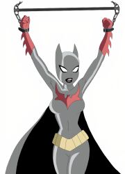 batman:_mystery_of_the_batwoman batman_(series) batwoman batwoman_(dcau) captured chained chained_up chained_wrists dc_comics dcuaom kathy_duquesne martbill spandex spandex_suit