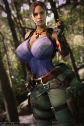 1girls 3d ass big_ass big_breasts big_thighs breasts busty curvy dark_skin female female_only huge_ass huge_breasts huge_thighs large_ass large_breasts large_thighs looking_at_viewer resident_evil resident_evil_5 shadowboxer sheva_alomar solo solo_female thick_thighs thighs voluptuous