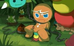 1boy 2023 artist_request cookie_run cookie_run_kingdom cookie_run_ovenbreak food food_creature gingerbrave gingerbright hi_res kuwoesque male male_focus source_request tagme uneffective_censorship