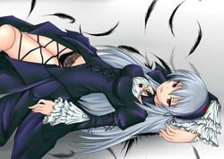 lace panties rozen_maiden suigintou tagme