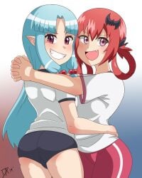 dalley_le_alpha female gabriel_dropout kiriha_(tsugumomo) kurumizawa_satanichia_mcdowell tagme tsugumomo