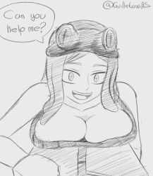 big_breasts galletoso hatsume_mei mei_hatsume my_hero_academia