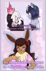 big_breasts breasts eevee female ivee_rose meme pokémon_(species) pokemon starfish_kitty