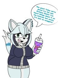 clothed cobalt_the_wolf(skwid) female_only grimace_shake mcdonald's meme skwid sonic_(series)