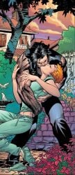 adam_kubert art_thibert jean_grey kissing logan_(x-men) lust marvel marvel_comics marvel_girl panties richard_isanove ultimate_jean_grey ultimate_x-men wolverine_(x-men) x-men