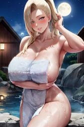 1girls ai_generated curvy_body curvy_female curvy_figure female_focus female_only huge_breasts ino_yamanaka naruto naruto_(series) naruto_shippuden onsen seductive_look stable_diffusion tanumanai voluptuous voluptuous_female yamanaka_ino