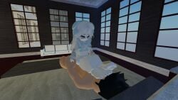 3d artist_request feet feet_on_face foot_fetish male penis roblox robloxian sitting_on_penis sitting_on_person source_request tagme