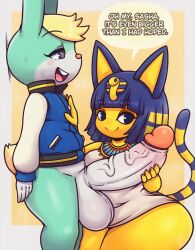 ankha from animal crossing by matospectoru
