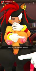 alternate_version_available angry angry_face animal_genitalia big_areola big_ass big_breasts big_butt big_nipples ctrl-z fail failure huge_breasts huge_butt huge_cock huge_nipples huge_thighs meme mirror plumenjoyerse rule_63 shade_the_hedgehog shadow_the_hedgehog snapchat solo solo_female sonic_(series) sonic_the_hedgehog_(series) sonic_transformed_3 tagme trend wide_hips