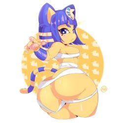 ankha from animal crossing by kittyasuka