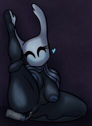 1girls arthropod_humanoid bug_girl chubby chubby_female cloak closed_eyes cum_in_pussy cum_string dark_skin digital_media_(artwork) dirtynamehere disembodied_penis empty_eyes eyelashes female female_the_knight_(hollow_knight) grey_body grey_penis grey_skin happy heart hollow_knight horns large_ass large_breasts protagonist_(hollow_knight) shaded shortstack simple_background sitting_on_floor thick_thighs vessel_(species) watermark