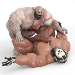 3d ass bald bald_male bara beard big_ass big_butt big_penis boner bubble_ass call_of_duty crossover erect_penis erection facial_hair fat_ass fat_butt gay god_of_war hairy helmet huge_ass huge_butt imminent_sex kratos leaking_precum male male/male male_only mask massive_ass massive_butt missionary missionary_position muscle_slut muscles muscular muscular_arms muscular_ass muscular_back muscular_butt muscular_legs muscular_male muscular_thighs nsfwmaker nude penis precum simon_riley soldier thick_ass thick_butt thick_thighs thighs warrior yaoi