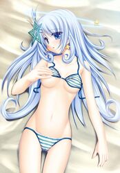 77 bikini kuu_(77) mizugi nipple_slip tenmaso