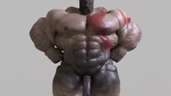 animated arms_crossed ass_growth bald bald_man bara beard big_ass big_butt facial_hair flexing flexing_bicep god_of_war growthdom gym huge_ass huge_butt kratos male male_focus male_only mirror muscle_expansion muscle_fetish muscle_gain muscle_growth muscle_inflation muscle_man muscles muscular muscular_arms muscular_ass muscular_back muscular_chest muscular_legs muscular_male muscular_thighs nude pecs posing public_restroom ripped_clothing ripped_shorts shoes shoes_only shorts solo solo_male sound tagme thick_ass torn_clothes torn_clothing torn_shorts veiny_muscles video