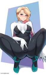 gwen stacy from marvel by hioyami