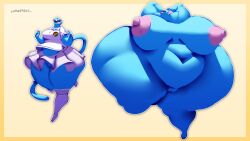 16:9 absurd_res ass big_breasts big_butt breasts cartoon_network clothed clothing domestic_cat fat fat_female felid feline felis female hi_res hyper largerest mammal morbidly_obese nicole_watterson nude obese overweight the_amazing_world_of_gumball upskirt what widescreen