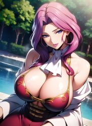 1girls ai_generated breasts cleavage code_geass cornelia_li_britannia female huge_breasts tagme