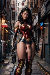 wonder woman from dc by sydlorem