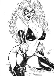 1girls black_cat_(marvel) curvaceous curvy_body curvy_figure ed_benes_studio felicia_hardy female_focus female_only hi_res huge_breasts latex_gloves latex_thighhighs looking_at_viewer marvel marvel_comics seductive_look spider-man_(series) victim_official voluptuous voluptuous_female