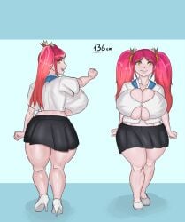 adoptable animated auction character_request gif huge_breasts shortstack soks(artist) twintails venus_body