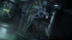 1boy 1boy1girl 1girls 3d alien alien/human alien_girl alien_humanoid asari athletic_female big_ass blender blender_(software) blue_body blue_skin blue_skinned_female doggy_style doom doom_slayer_(doom) eyebrows eyelashes eyes female heels hourglass_figure legs liara_t'soni male male/female mass_effect pale-skinned_male plague_of_humanity_(artist) pleasure_face sex straight straight_sex thick_legs