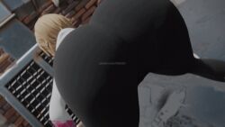 1girls 3d animated ass ass_focus ass_in_face back_view big_ass big_thighs blonde_hair busty clothed clothed_female clothing curvy faceless_female fat_ass gif gigantic_ass gwen_stacy huge_ass huge_thighs kishi large_ass loop marvel spider-gwen spider-man:_into_the_spider-verse thick thighs_thighs thug_shaker twerking wide_hips