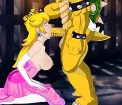 bowser from mario (series) by konashion