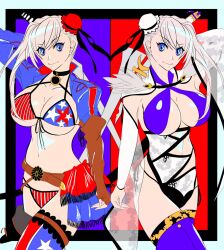 fate/grand_order fate_(series) miyamoto_musashi_(fate) miyamoto_musashi_(swimsuit_berserker) miyamoto_musashi_(swimsuit_berserker)_(second_ascension)_(fate) miyamoto_musashi_(swimsuit_berserker)_(third_ascension)_(fate)