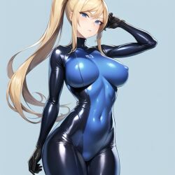samus aran from metroid by pooplool