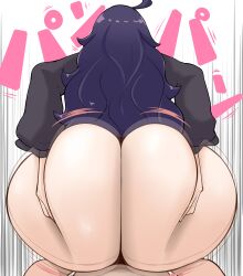 aokuro aokuro_1908 ass big_ass big_butt buttjob covered_buttjob dumptruck_ass female hex_maniac huge_ass huge_butt large_ass large_butt massive_ass massive_butt nintendo pokemon purple_hair