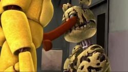 2boys 3d 3d_animation anal_sex animated animatronic anthro ass blue_eyes blush boner chains cum cum_in_ass cum_inside ejaculation erection fazbear_frights five_nights_at_freddy's five_nights_at_freddy's:_fazbear_frights fnaf from_behind gay green_body hi_res into_the_pit itp_enjoyer male male/male male_only male_penetrating_male penetration penis pit_spring_bonnie_(fnafitp) rabbit rimming robot rope sex short_playtime sound spring_bonnie spring_bonnie_(fnaf) springtrap springtrap_(fnaf) tagme video yellow_body