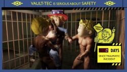 3d 3d_animation animated bethesda_softworks emotrashcan fallout gangbang no_sound nora_(fallout_4) straight tagme vault_boy vault_dweller vault_suit video