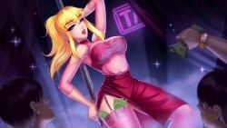 dress horny_villa nutaku strip_club tagme tanya_(horny_villa)