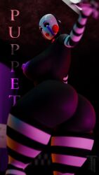 1girls 3d 3d_(artwork) absurd_res areolae ass big_ass big_breasts breasts classic_fnaf_2_marionette classic_fnaf_2_puppet curvy female female_only five_nights_at_freddy's five_nights_at_freddy's_2 hi_res marionette_(fnaf) nipples original_fnaf_2_marionette original_fnaf_2_puppet puppet_(fnaf) scottgames tenshi_ai thick_thighs voluptuous wide_hips