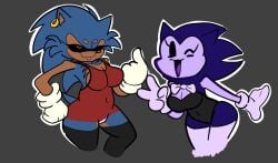 2girls lady_x_(female_lord_x) lord_x majin_sonic sonic.exe sonic.exe_(series) sonic_(series) sonic_the_hedgehog sonic_the_hedgehog_(series)