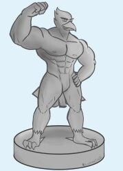 anthro antifreezetea avian bad_end betrayal bird bluebird bound concrete eastern_bluebird encasement growth hi_res long_term male male_only muscle_growth neptune_mereaux oscine passerine permanent petrification questionable_consent sculpture statue statufication thrush_(bird) transformation