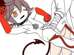 2boys adauchi animated artist_request claws demon_boy demon_tail emalf funamusea gay loop no_sound sex skinny stickman tagme tail the_gray_garden toony video wadanohara_and_the_great_blue_sea yaoi young