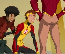 dc dc_comics eduardo_dorado_jr gay impulse male_only rainlangdon the_flash young_justice young_justice:_outsiders