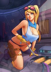 samus aran from metroid by deilan12