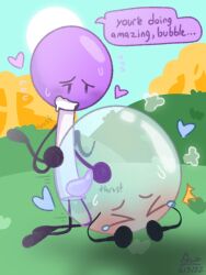 battle_for_bfb battle_for_bfdi battle_for_dream_island bfb bfdi bubble_(bfdi) color colored dialog dialogue english english_dialogue english_text female female_penetrated futa_on_female futa_penetrating_female futanari futanari_penetrating futanari_penetrating_female ilfsm lent_(artist) lollipop_(bfdi) newgrounds_url object_shows sex speech_bubble text