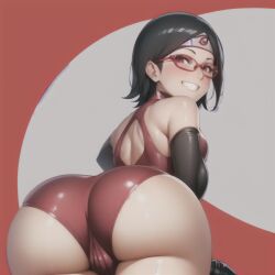 sarada uchiha from boruto: naruto next generations by okay97